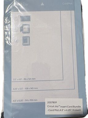 Cricut Joy Card Mat Bundle — 5 mats